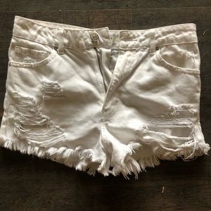 High waisted super clean shorts